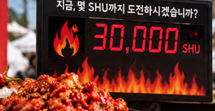 도전! 스코빌 지수를 채워라